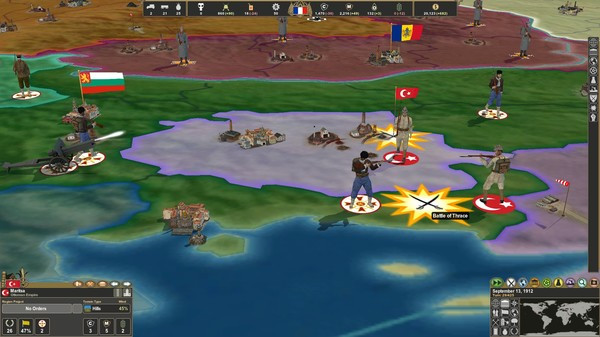 Игра Making History: The Great War, скриншот