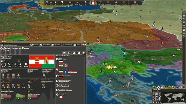 Игра Making History: The Great War, скриншот