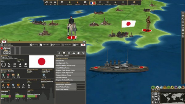 Игра Making History: The Great War, скриншот