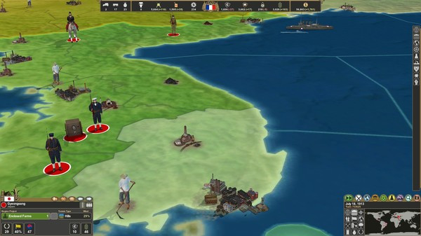 Игра Making History: The Great War, скриншот