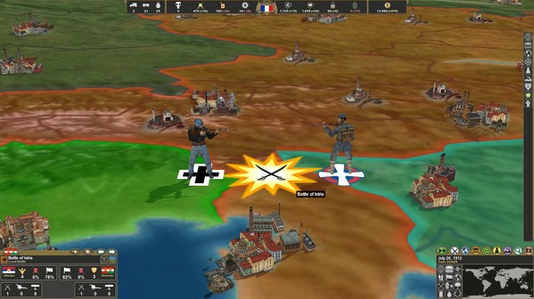Игра Making History: The Great War, скриншот