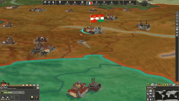 Игра Making History: The Great War, скриншот
