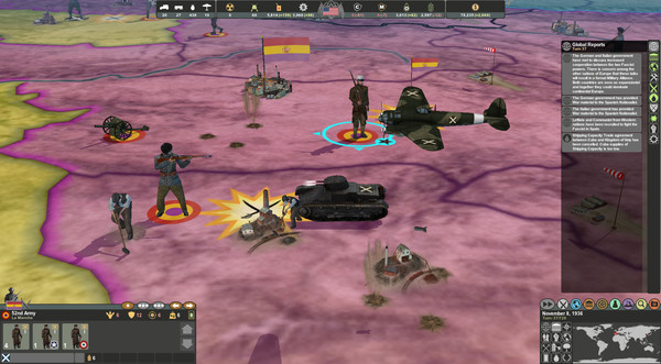 Игра Making History: The Second World War, скриншот