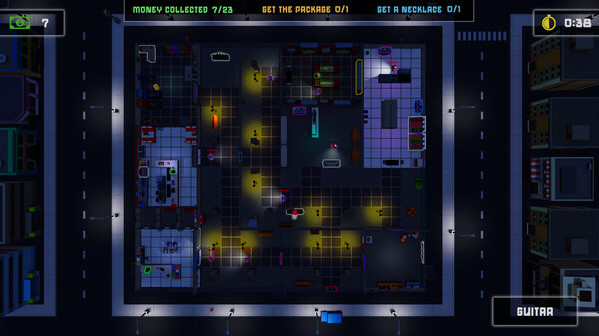 Игра Mall Heist, скриншот