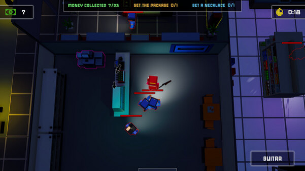 Игра Mall Heist, скриншот