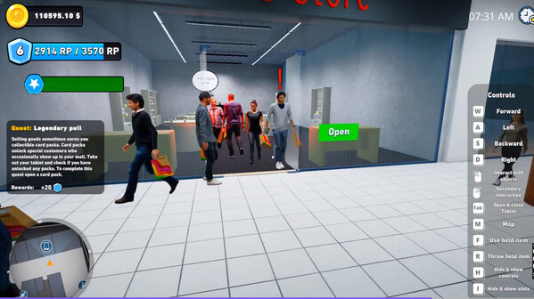 Игра MALL MANAGER SIMULATOR, скриншот