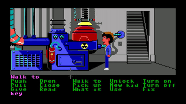 Игра Maniac Mansion, скриншот