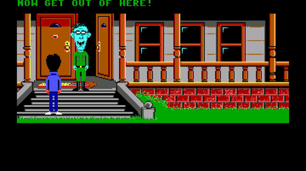Игра Maniac Mansion, скриншот