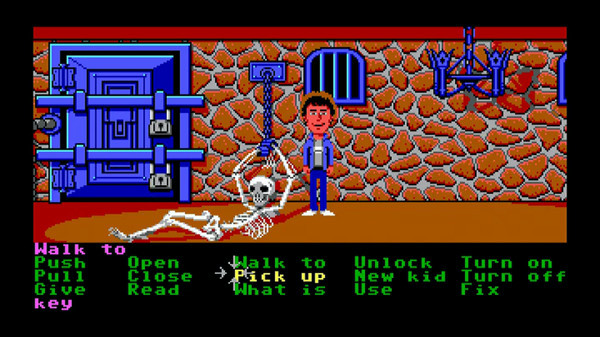 Игра Maniac Mansion, скриншот