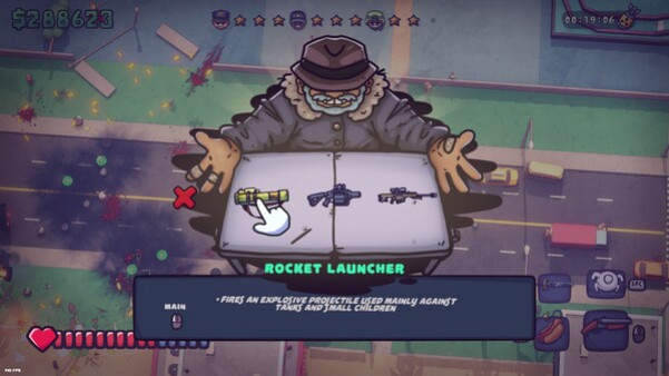 Игра Maniac, скриншот