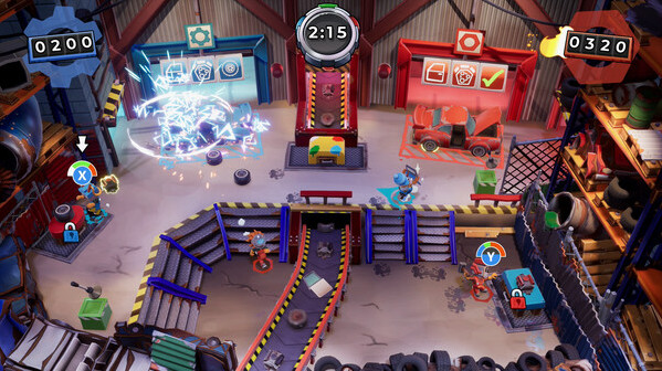 Игра Manic Mechanics, скриншот