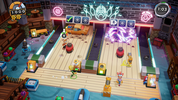 Игра Manic Mechanics, скриншот