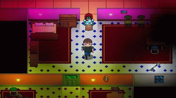 Игра Manicos Haunted Hotel, скриншот