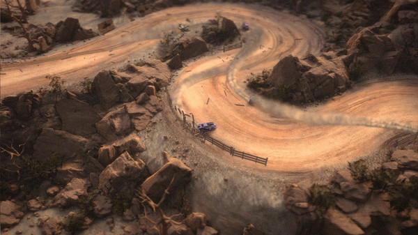 Игра Mantis Burn Racing, скриншот