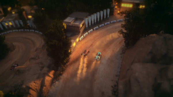 Игра Mantis Burn Racing, скриншот