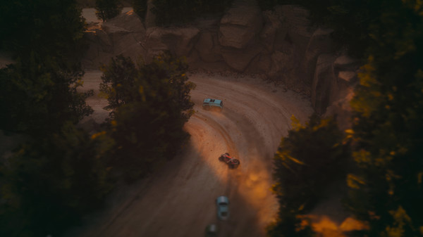 Игра Mantis Burn Racing, скриншот