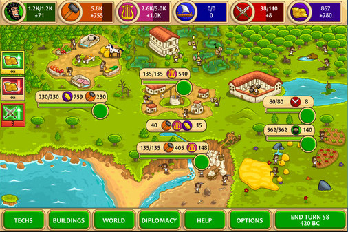 Игра Marble Age, скриншот