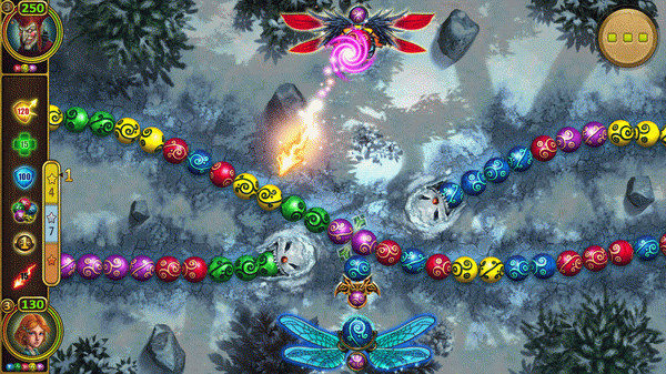 Игра Marble Duel: Sphere-Matching Tactical Fantasy, скриншот