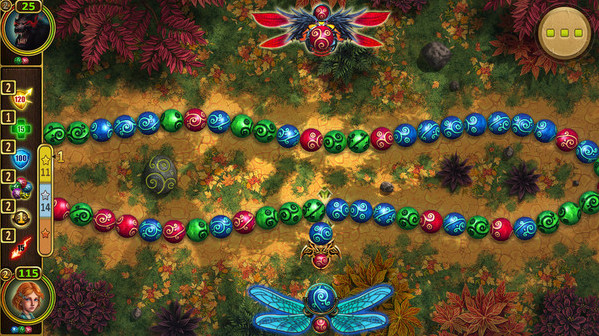 Игра Marble Duel: Sphere-Matching Tactical Fantasy, скриншот