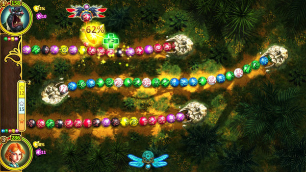 Игра Marble Duel: Sphere-Matching Tactical Fantasy, скриншот