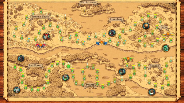 Игра Marble Duel: Sphere-Matching Tactical Fantasy, скриншот
