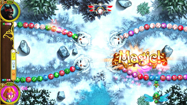 Игра Marble Duel: Sphere-Matching Tactical Fantasy, скриншот