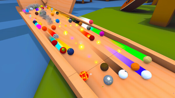 Игра Marble World, скриншот