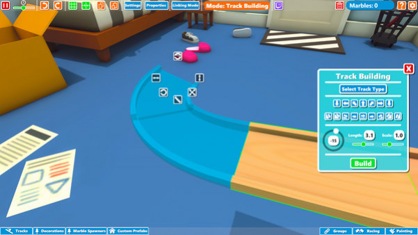 Игра Marble World, скриншот