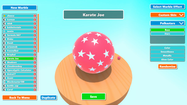 Игра Marble World, скриншот
