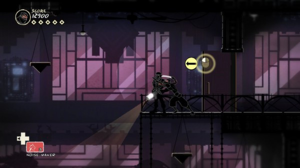Игра Mark of the Ninja, скриншот