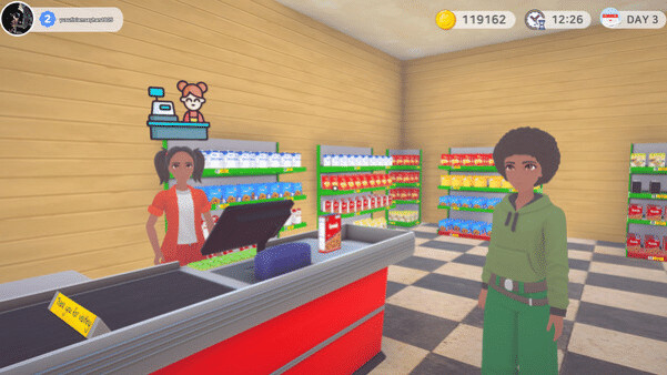 Игра Market Street Tycoon Simulator, скриншот