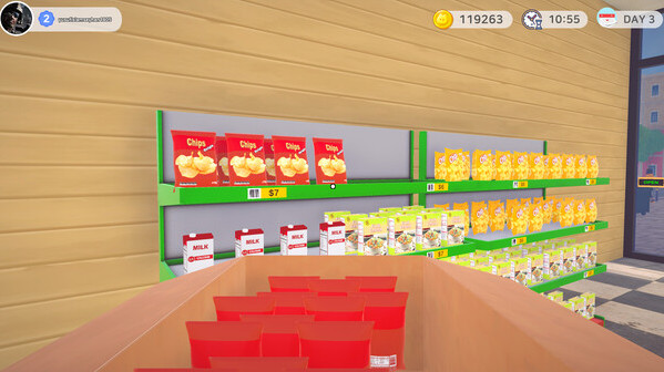 Игра Market Street Tycoon Simulator, скриншот