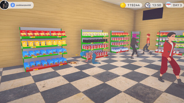 Игра Market Street Tycoon Simulator, скриншот