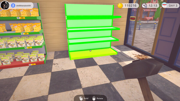 Игра Market Street Tycoon Simulator, скриншот