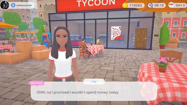 Игра Market Street Tycoon Simulator, скриншот