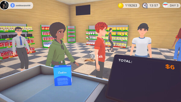 Игра Market Street Tycoon Simulator, скриншот