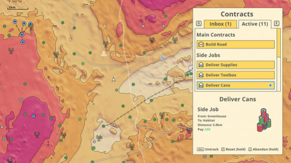 Игра Mars First Logistics, скриншот