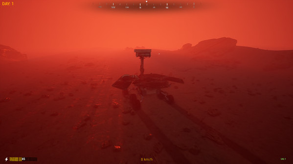 Игра Mars Rover Simulator, скриншот