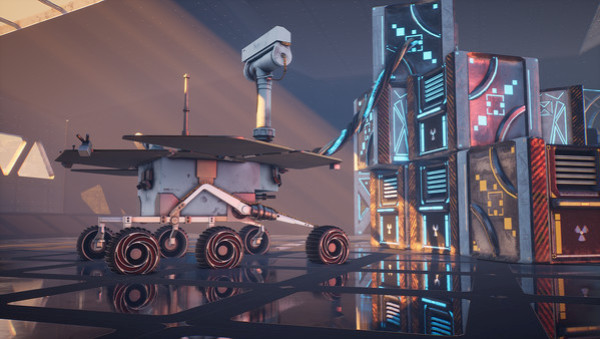 Игра Mars Rover Simulator, скриншот