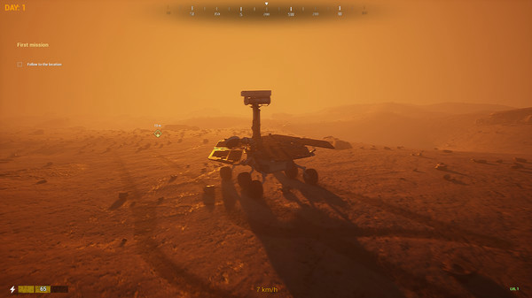 Игра Mars Rover Simulator, скриншот