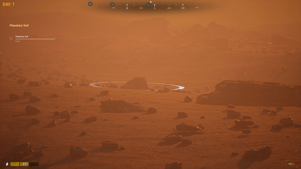 Игра Mars Rover Simulator, скриншот