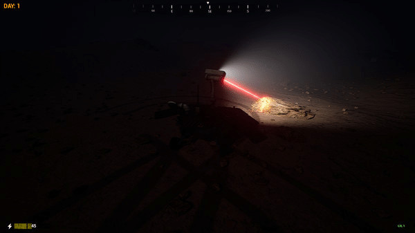 Игра Mars Rover Simulator, скриншот