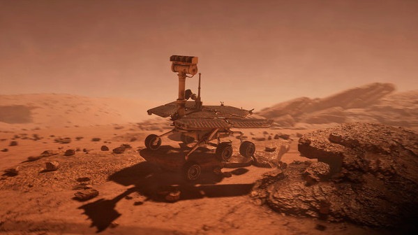 Игра Mars Rover Simulator, скриншот