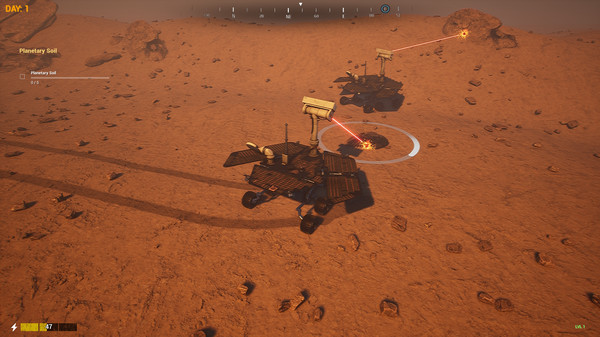 Игра Mars Rover Simulator, скриншот