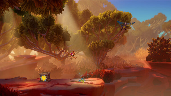 Игра MARSUPILAMI - HOOBADVENTURE, скриншот