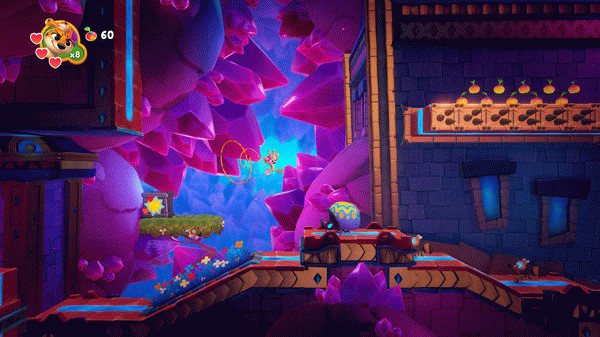 Игра MARSUPILAMI - HOOBADVENTURE, скриншот