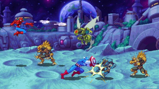 Игра MARVEL Cosmic Invasion, скриншот
