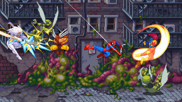 Игра MARVEL Cosmic Invasion, скриншот