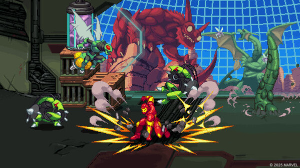 Игра MARVEL Cosmic Invasion, скриншот
