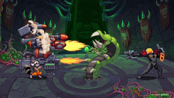 Игра MARVEL Cosmic Invasion, скриншот
